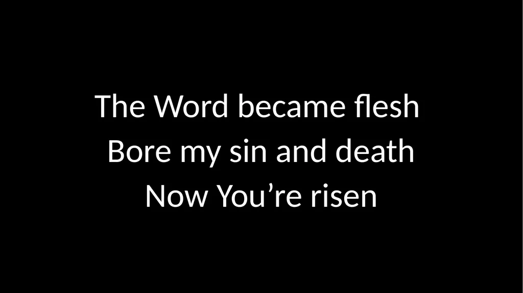 Hosanna Praise is Rising Praise is rising Eyes are - slide 44 of 103