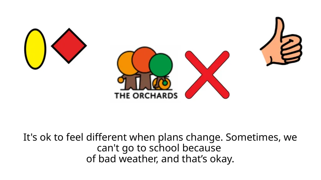 Today school is closed because of snow and ice. - slide 4 of 5