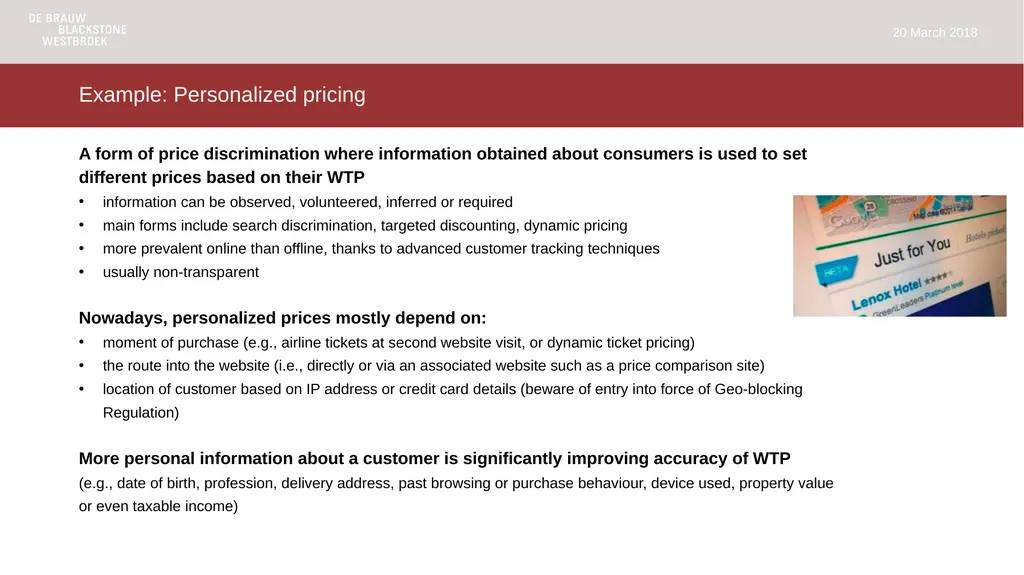 VvM Competition Law in an Algorithmic Age – One - slide 11 of 26