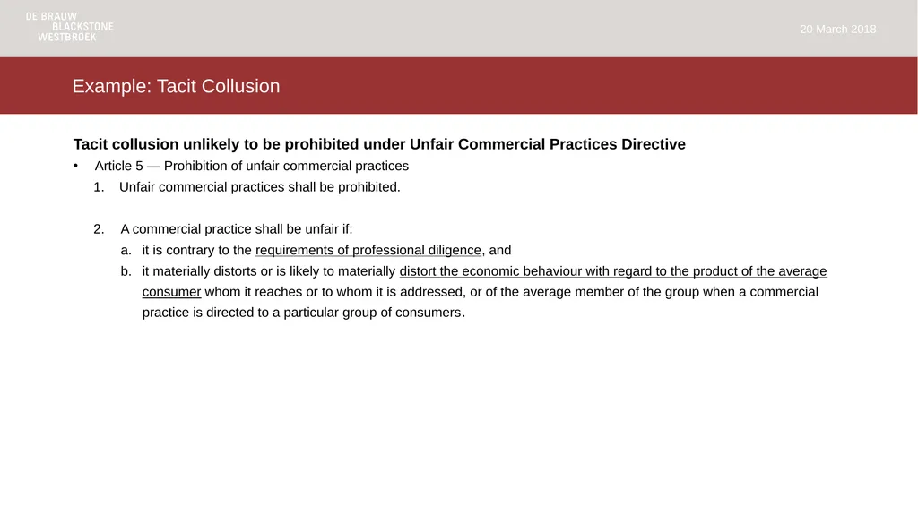 VvM Competition Law in an Algorithmic Age – One - slide 21 of 26