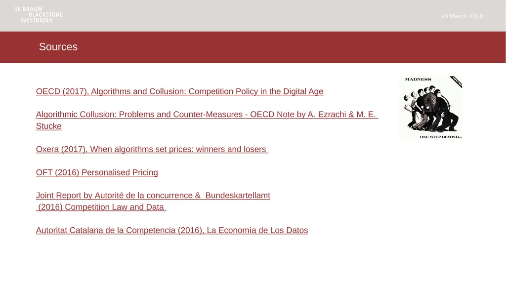 VvM Competition Law in an Algorithmic Age – One - slide 26 of 26
