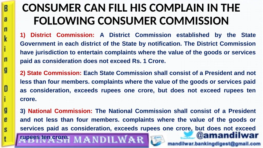 Consumer Protection Act - 2019 Presented by - slide 18 of 25