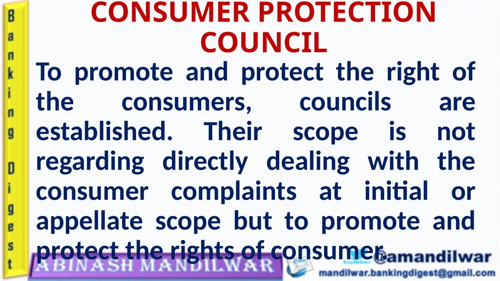 Consumer Protection Act - 2019 Presented by - slide 9 of 25