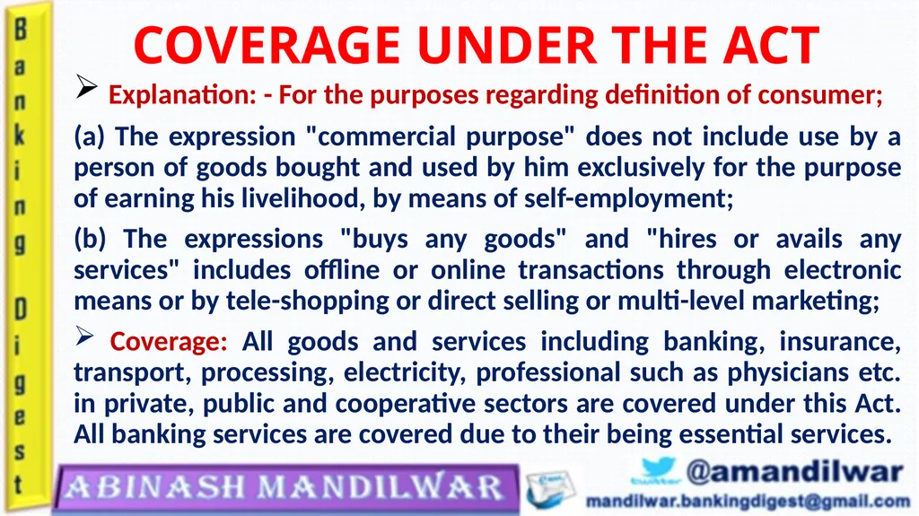 Consumer Protection Act - 2019 Presented by - slide 7 of 25