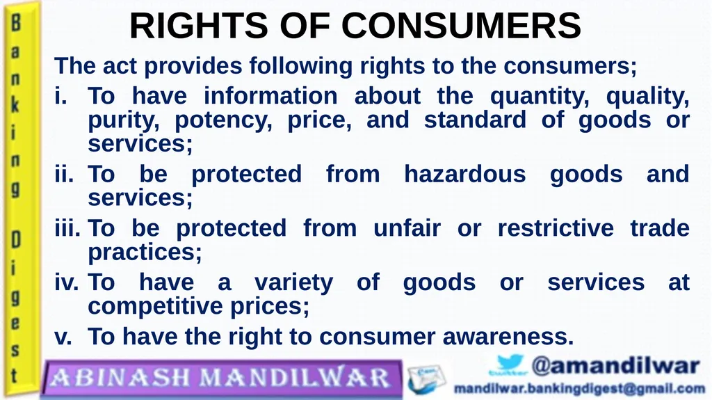 Consumer Protection Act - 2019 Presented by - slide 8 of 25