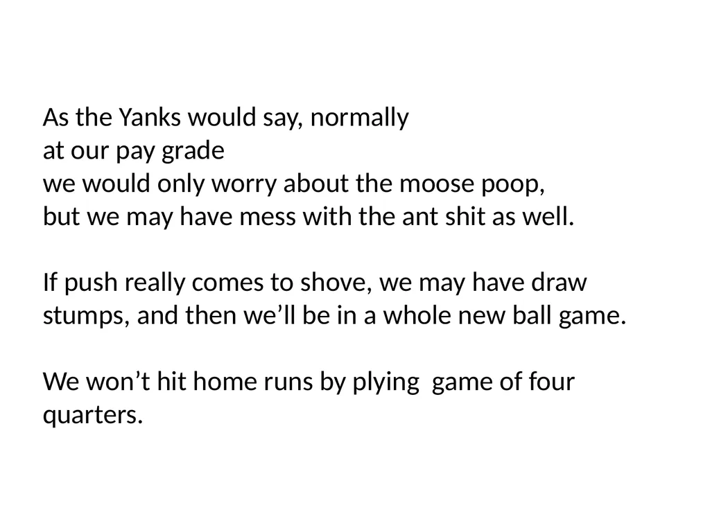 Advanced Metaphors and Euphemisms Warning: - slide 4 of 10