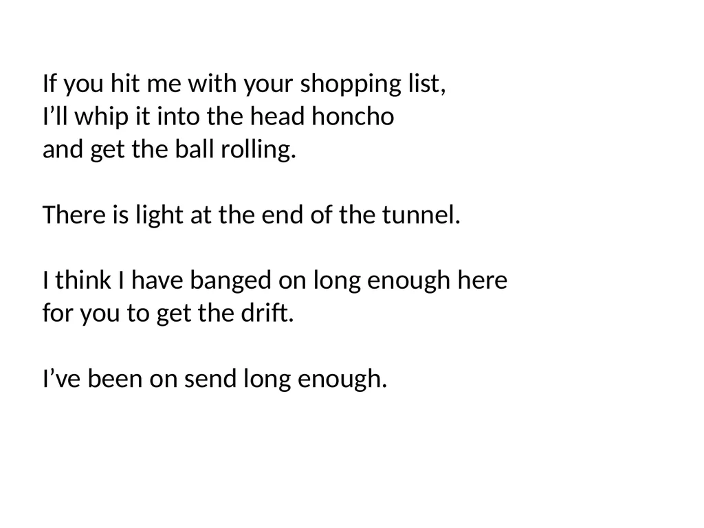 Advanced Metaphors and Euphemisms Warning: - slide 9 of 10