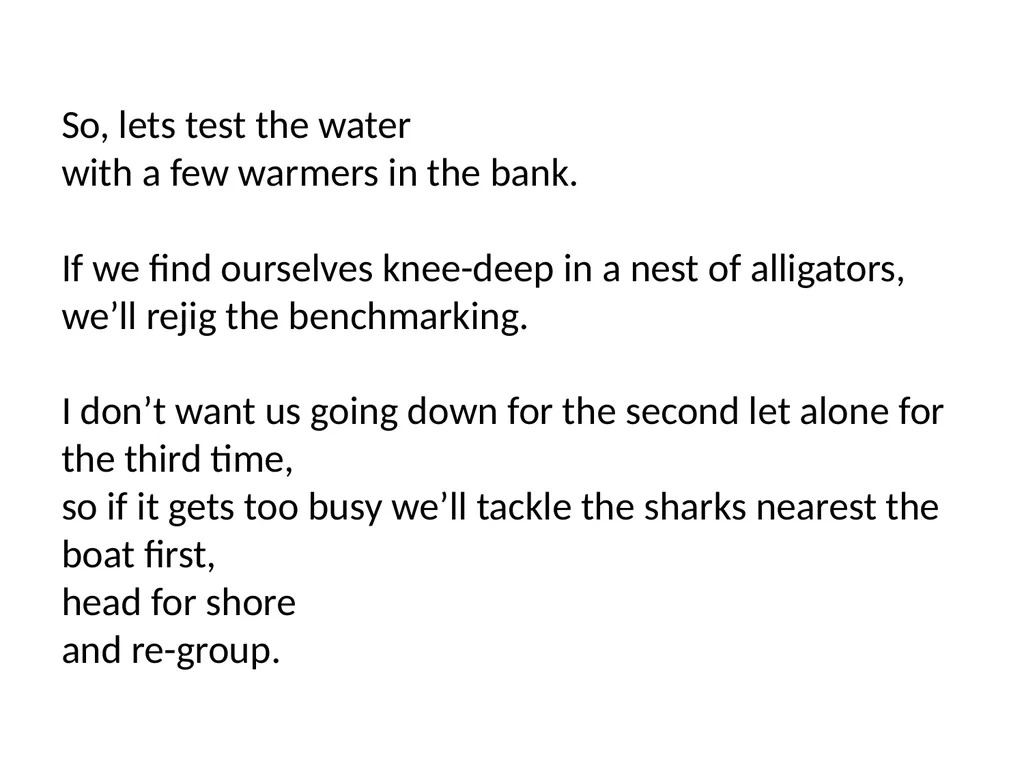 Advanced Metaphors and Euphemisms Warning: - slide 5 of 10