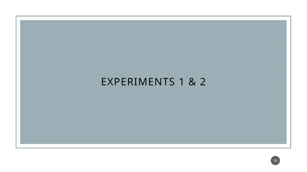 You called her a what?! Experimental evidence for - slide 16 of 45