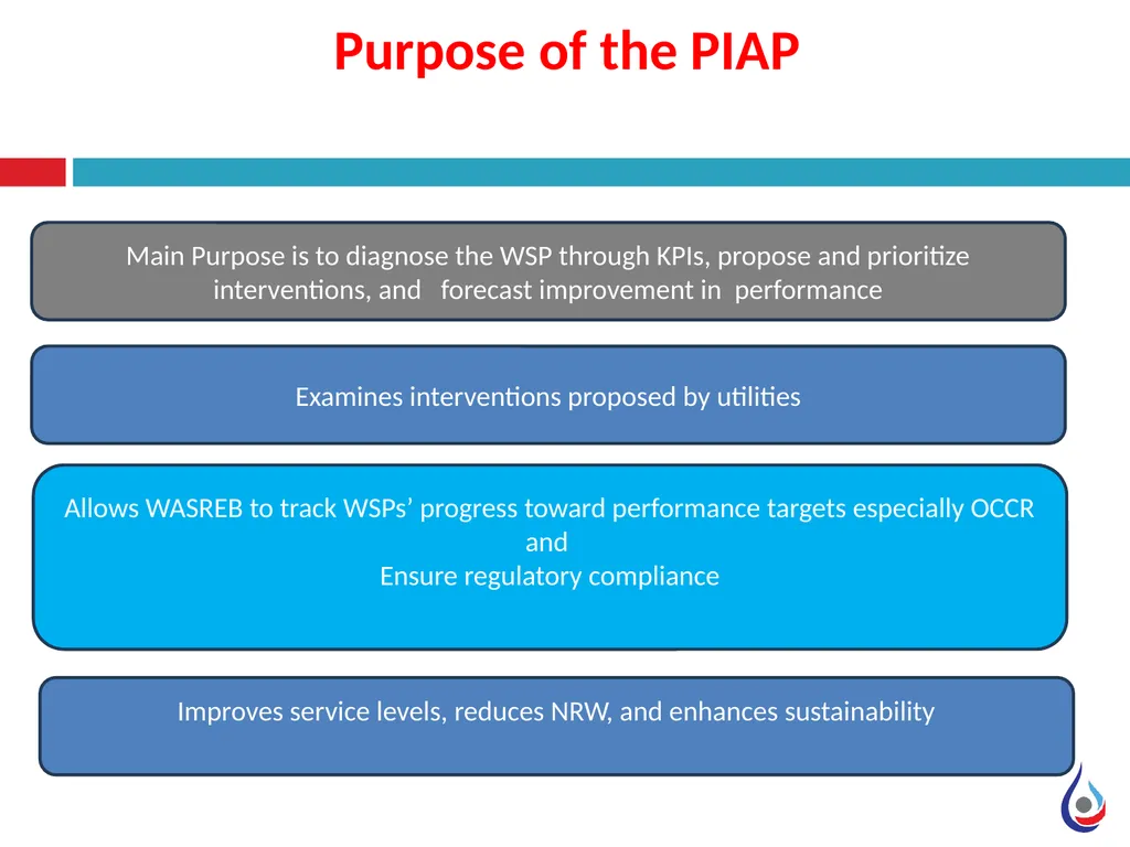Performance Improvement Action Plan Manual WASREB - slide 2 of 10