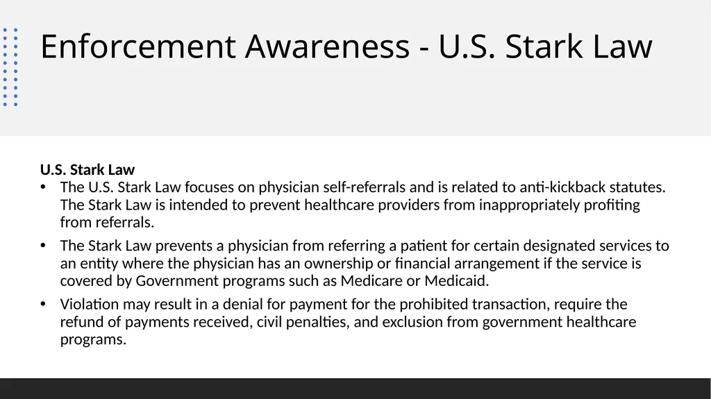 Fraud, Waste & Abuse Overview: General Compliance - slide 10 of 24
