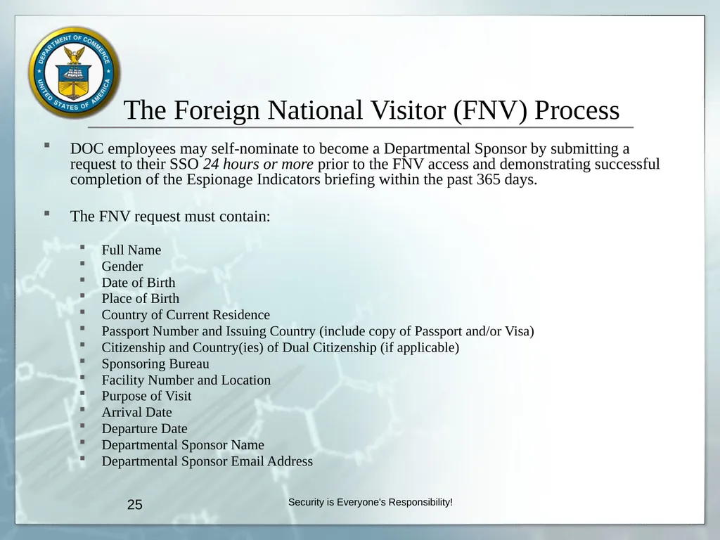 Espionage Indicators Updated 8/2016 U.S. - slide 25 of 39