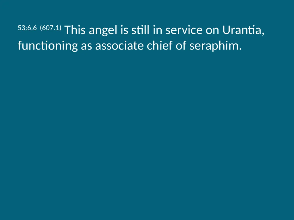 The Urantia Book Paper 53 The Lucifer Rebellion - slide 41 of 75