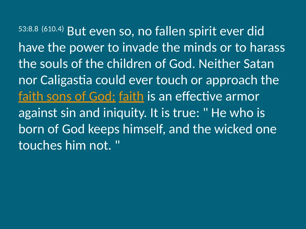 The Urantia Book Paper 53 The Lucifer Rebellion - slide 64 of 75