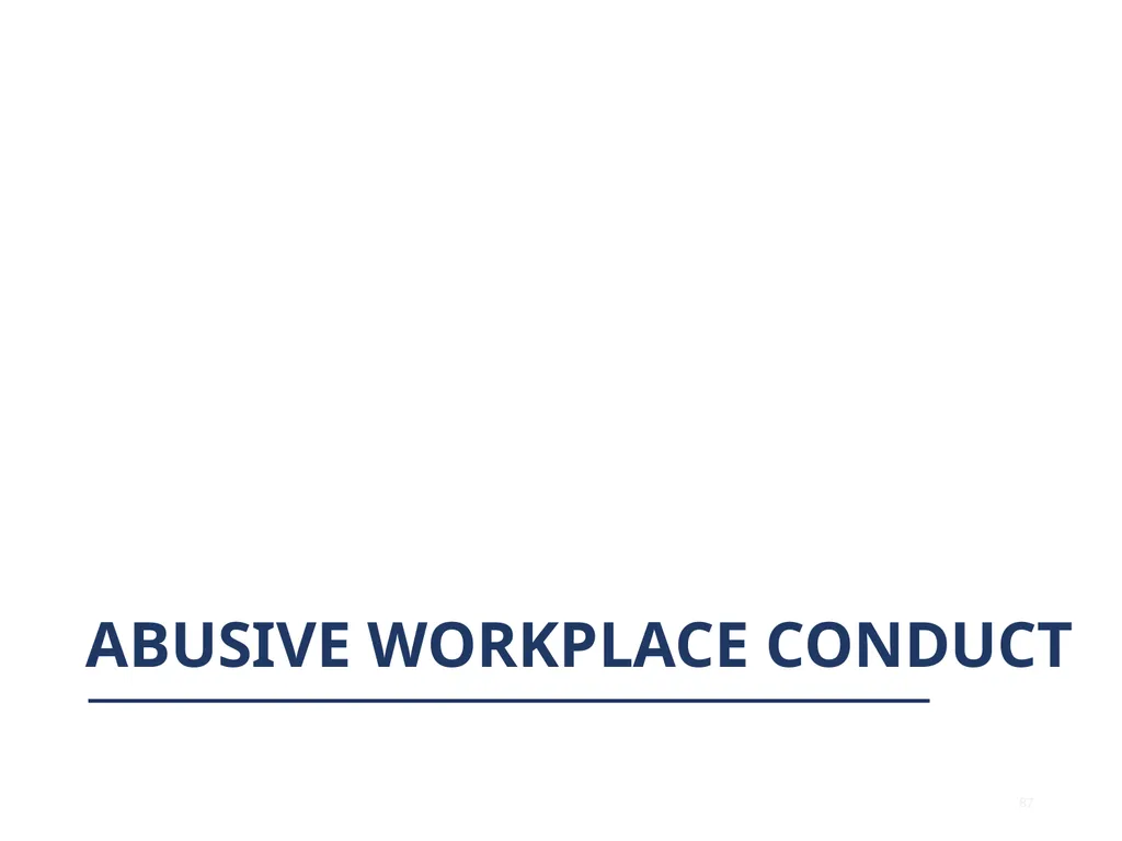 Note that this training is intended to be - slide 87 of 103