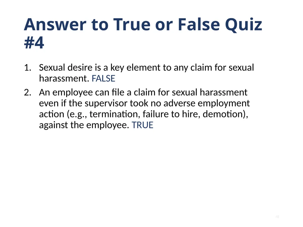 Note that this training is intended to be - slide 48 of 103