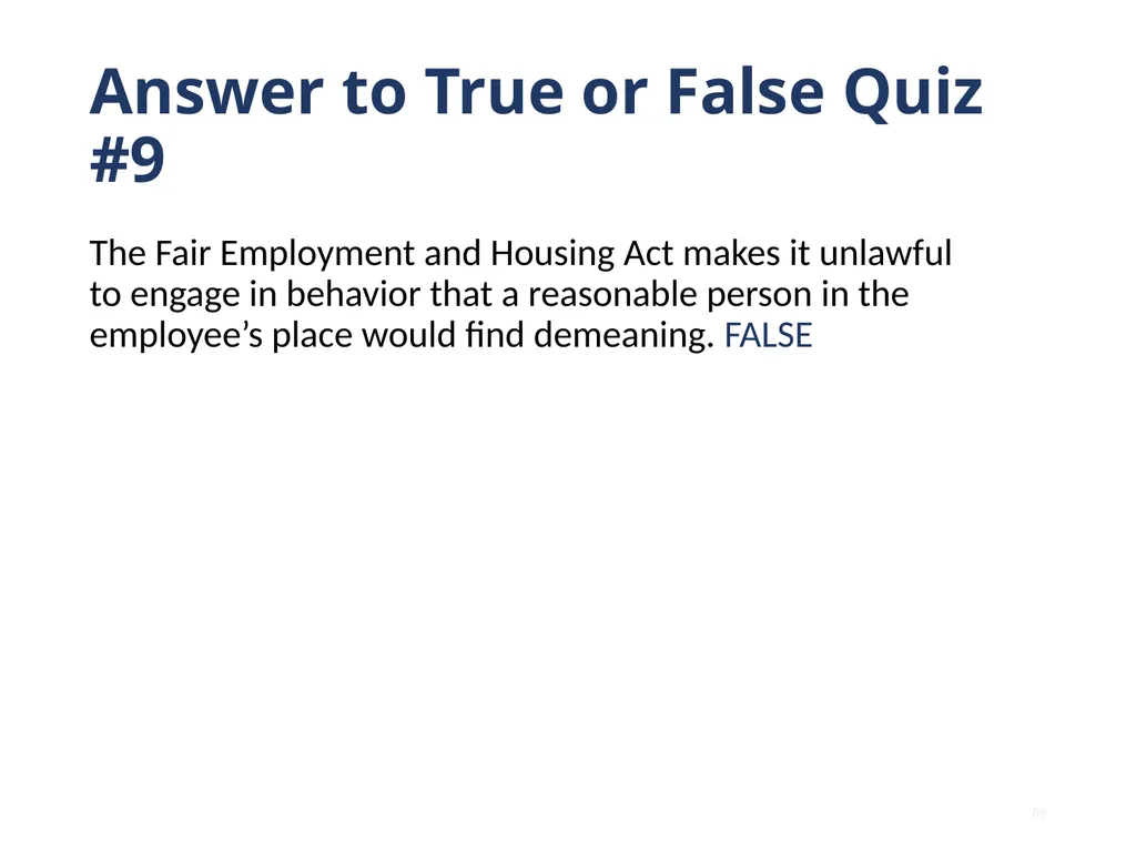 Note that this training is intended to be - slide 89 of 103