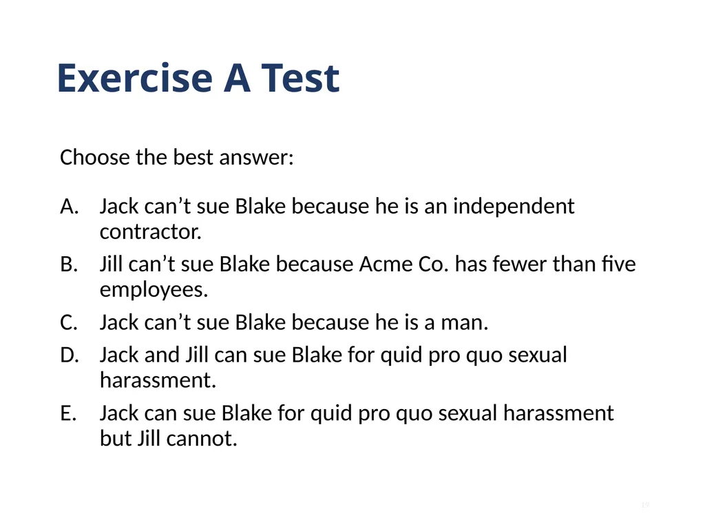 Note that this training is intended to be - slide 19 of 103