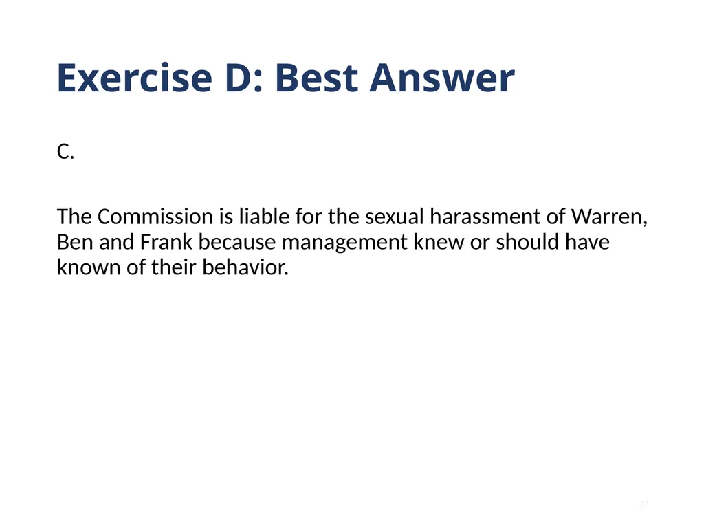Note that this training is intended to be - slide 37 of 103