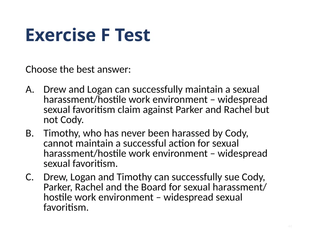Note that this training is intended to be - slide 44 of 103