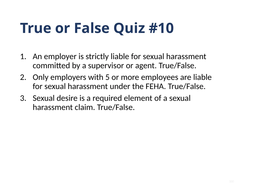 Note that this training is intended to be - slide 100 of 103