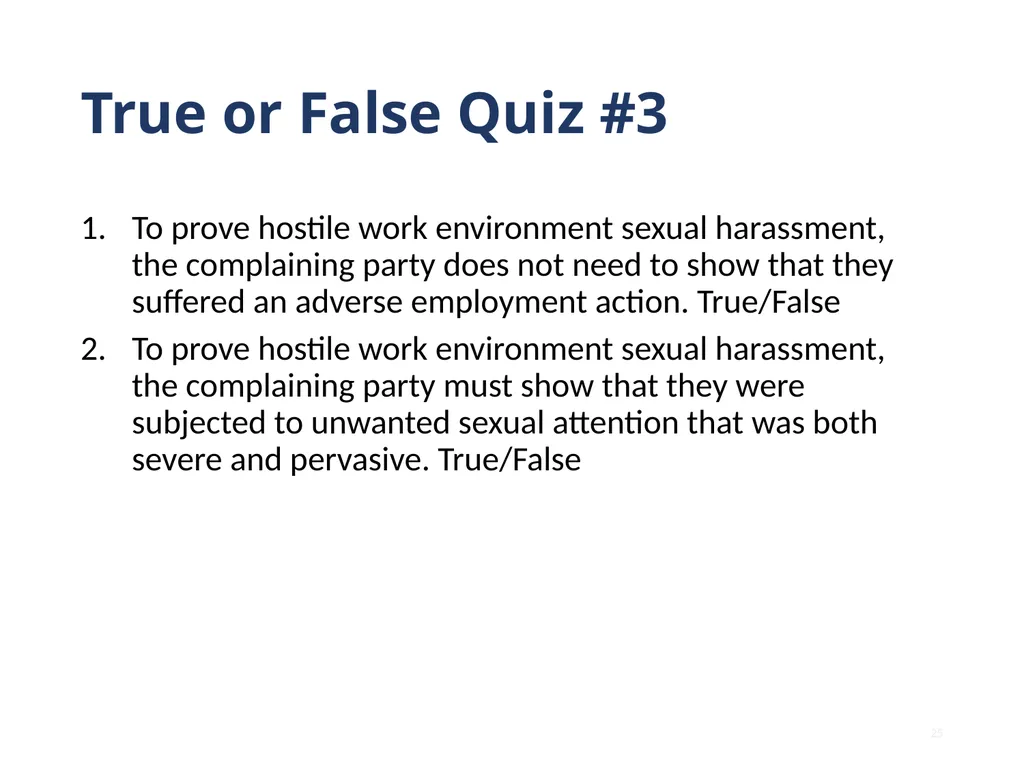 Note that this training is intended to be - slide 25 of 103