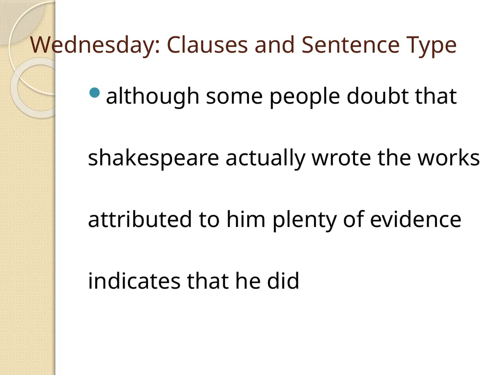 Week 3 Warm-Ups English 12 Mrs. Fountain Monday: - slide 6 of 9