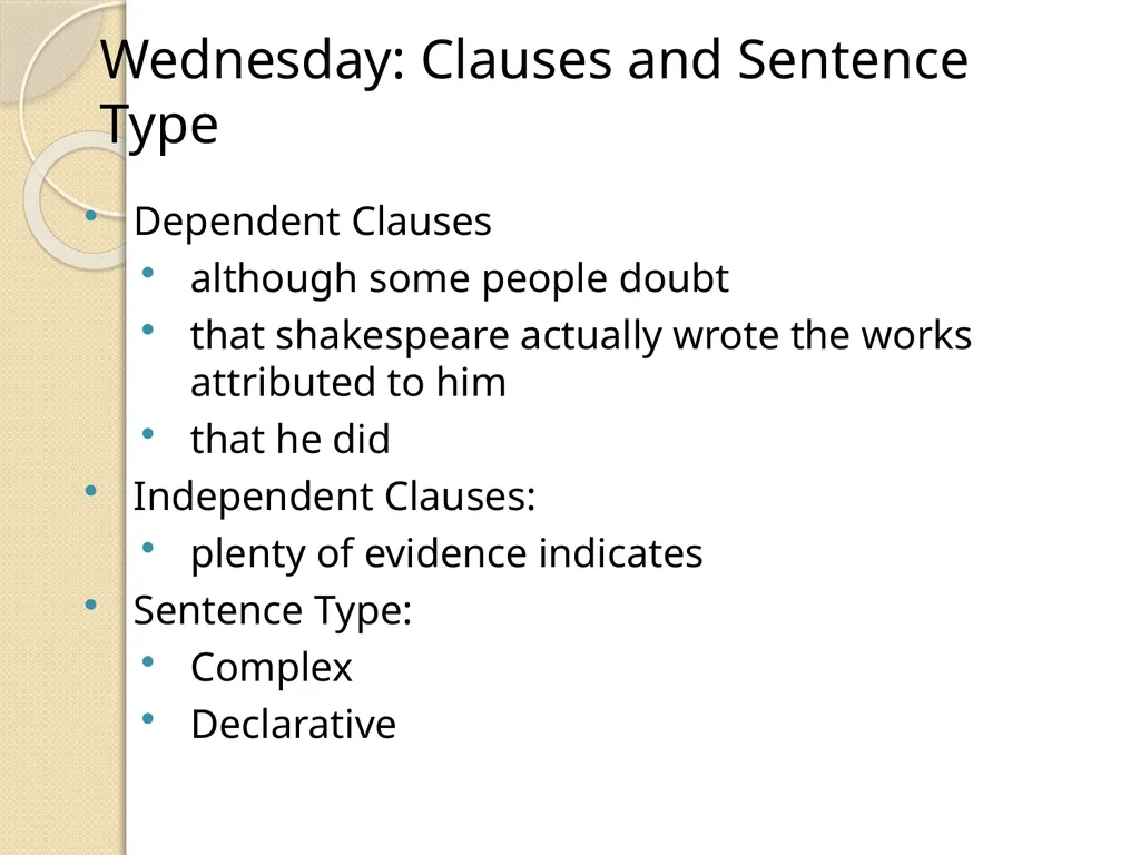 Week 3 Warm-Ups English 12 Mrs. Fountain Monday: - slide 7 of 9