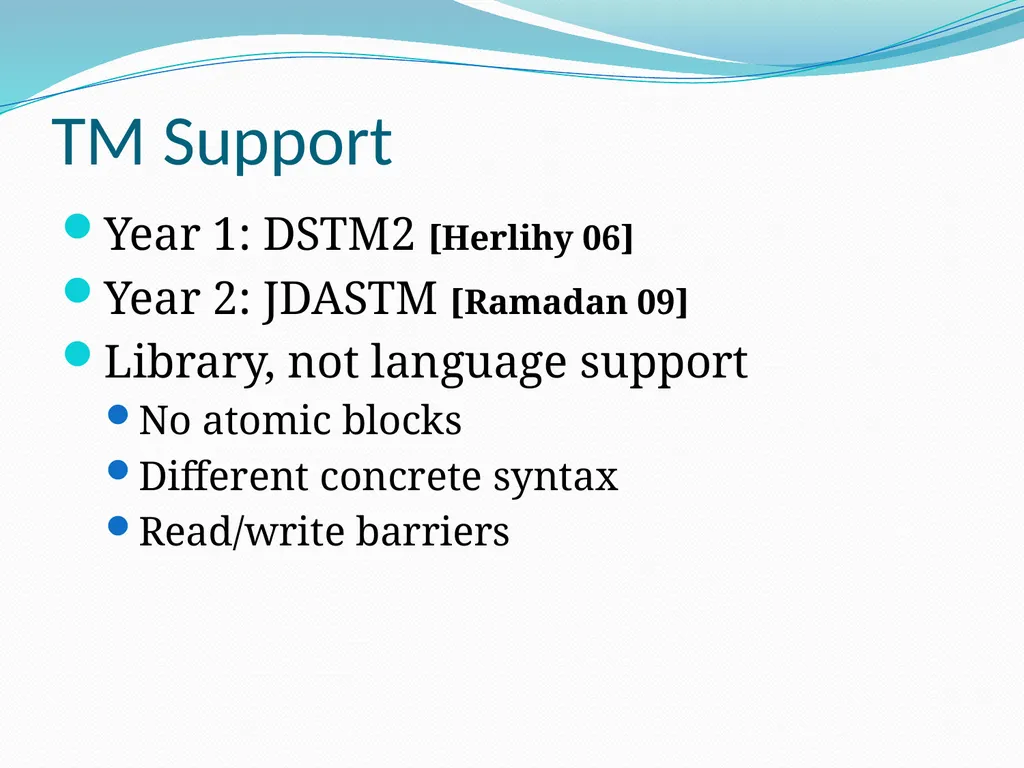 Is Transactional Programming Actually Easier? - slide 14 of 34