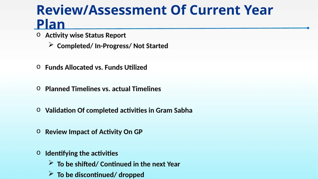 Gram Panchayat Development Plan Sabki Yojana, - slide 5 of 19