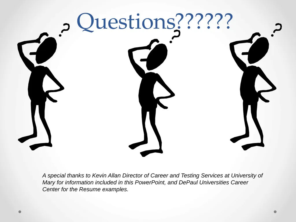 How to write an effective resume Katie Peterson - slide 24 of 24