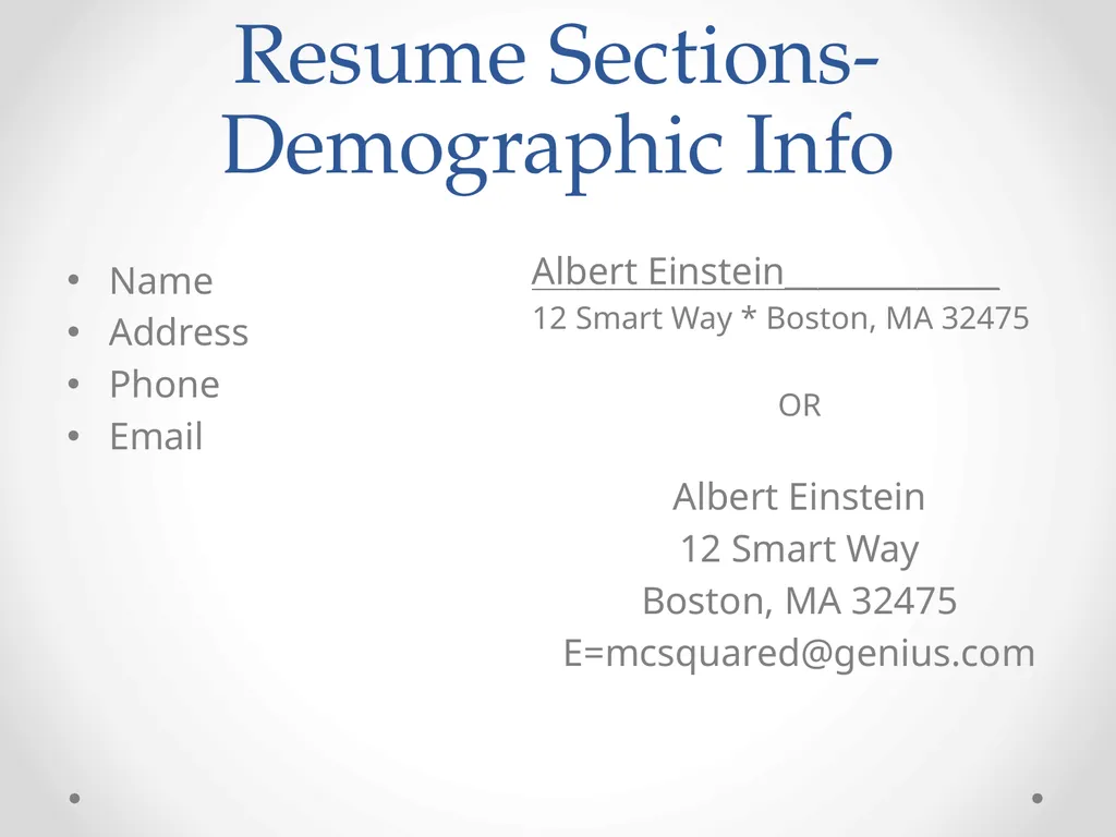 How to write an effective resume Katie Peterson - slide 16 of 24