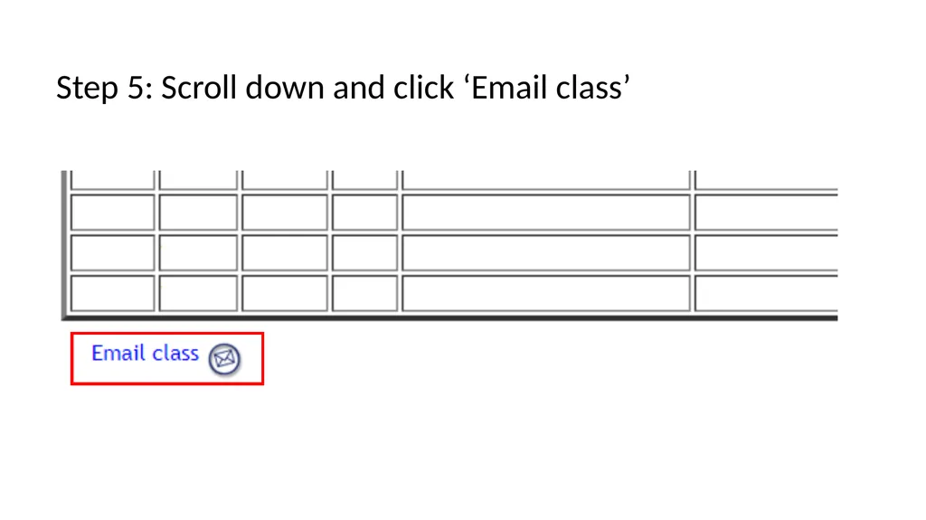 How to E-mail Students via CLASS-WEB Step 1: Log - slide 7 of 8