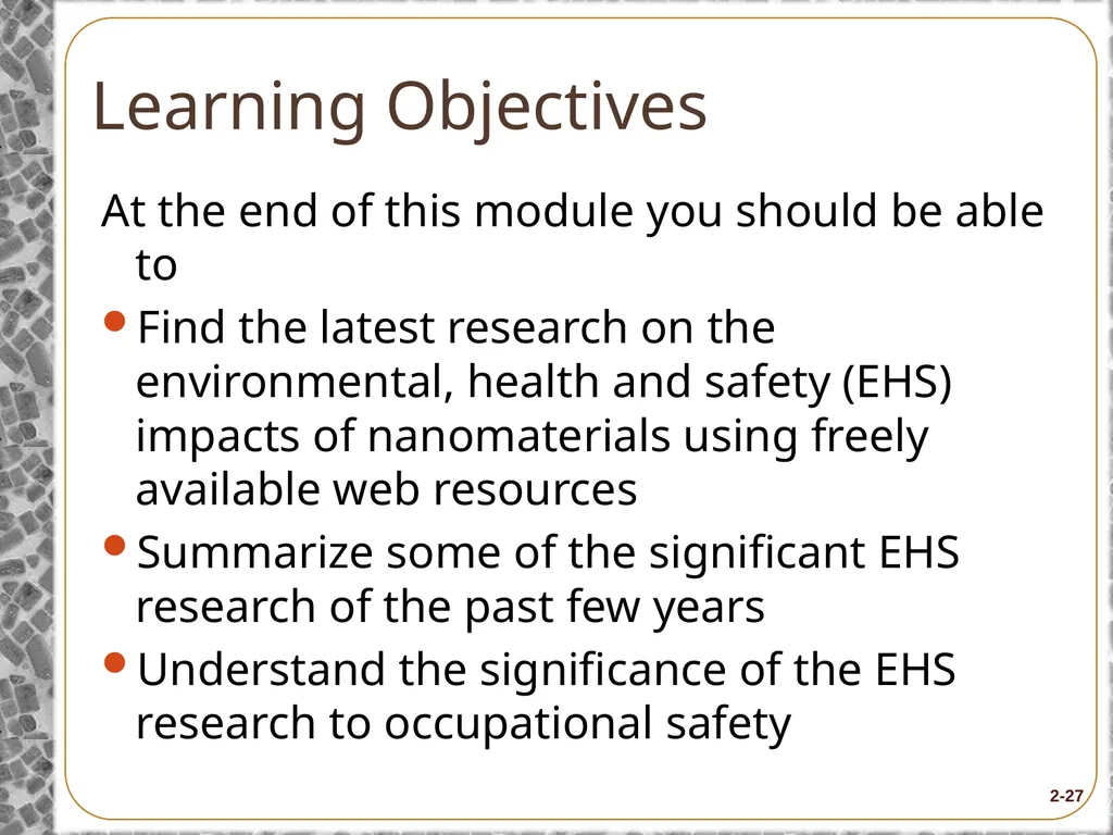 Module 2: What Workers Need to Know about - slide 26 of 27