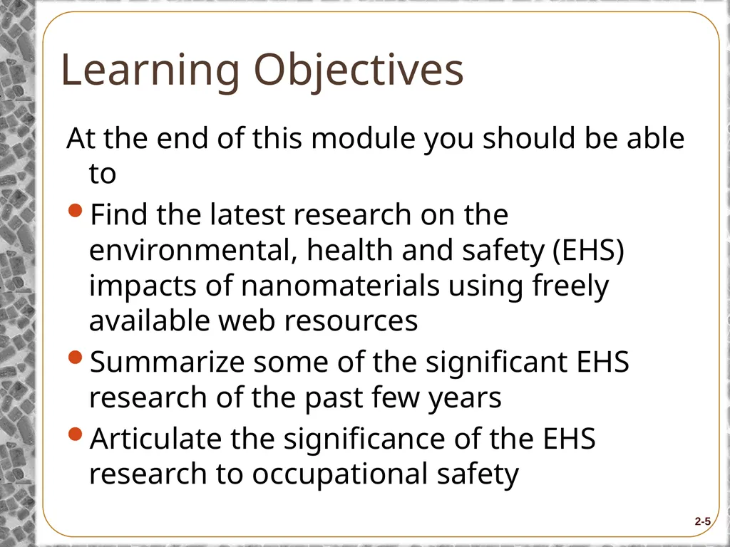 Module 2: What Workers Need to Know about - slide 4 of 27