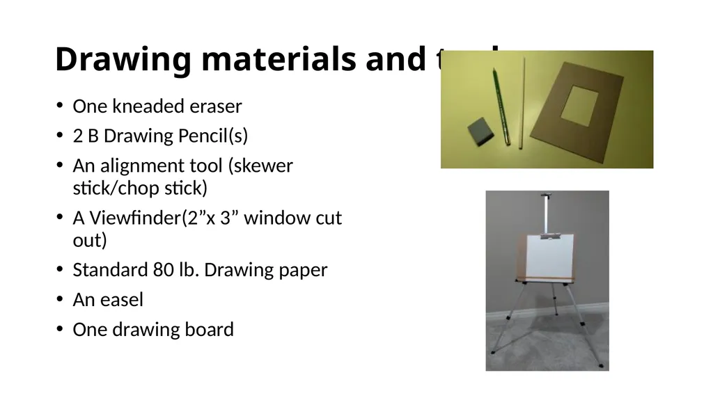 Learning How Artists Draw: A Sight Measuring - slide 20 of 40