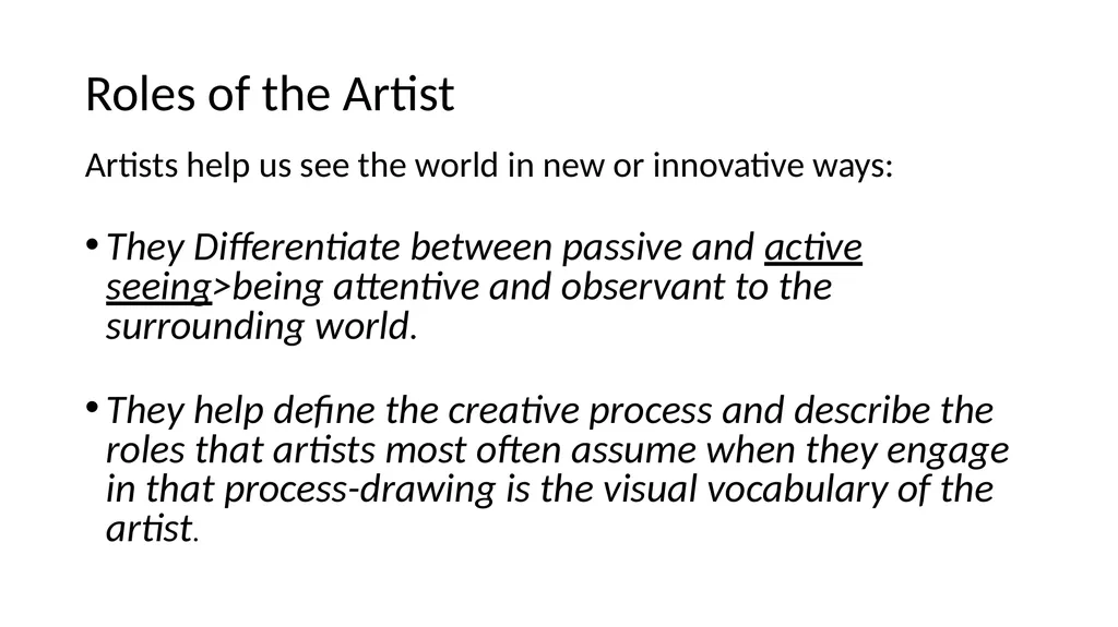 Learning How Artists Draw: A Sight Measuring - slide 5 of 40