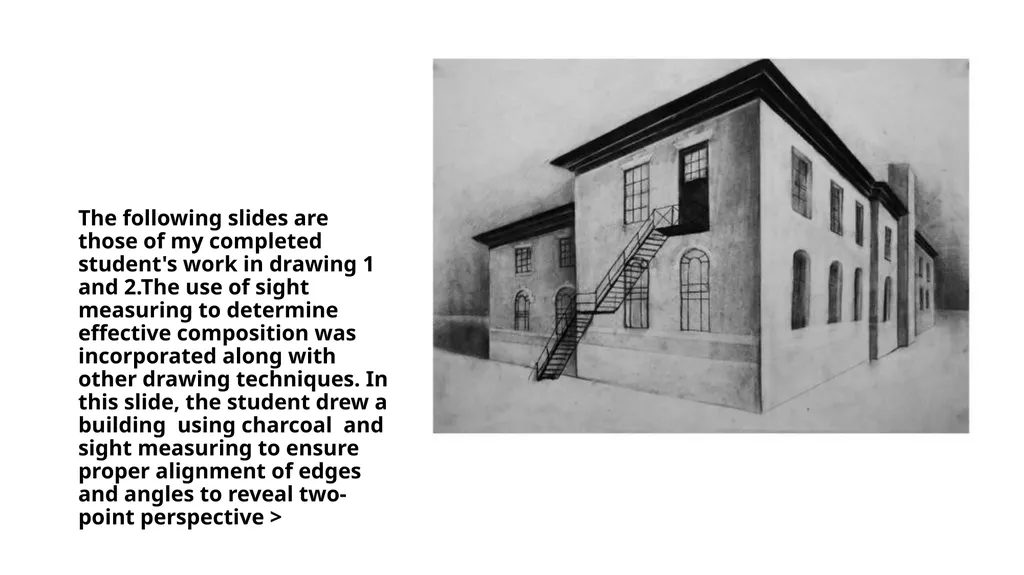Learning How Artists Draw: A Sight Measuring - slide 29 of 40