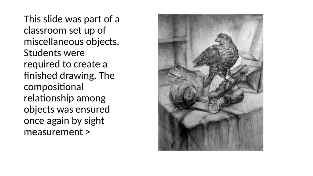 Learning How Artists Draw: A Sight Measuring - slide 31 of 40
