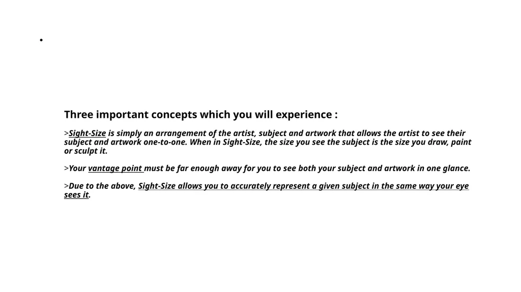 Learning How Artists Draw: A Sight Measuring - slide 10 of 40