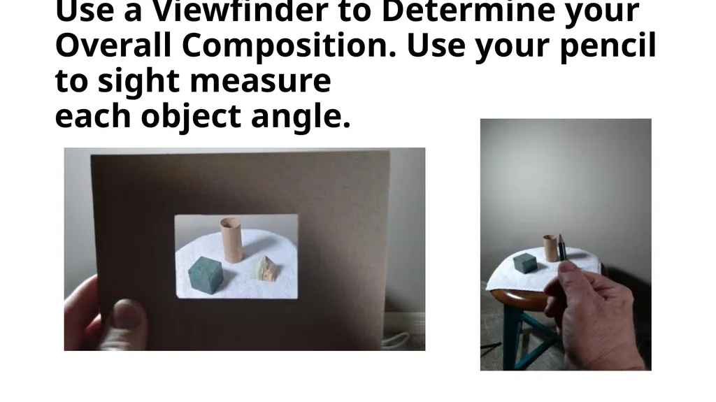 Learning How Artists Draw: A Sight Measuring - slide 22 of 40