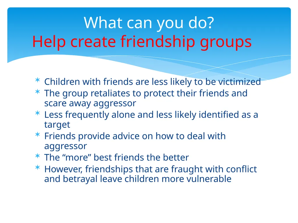 Relational Aggression: Sugar and Spice But Not - slide 18 of 22