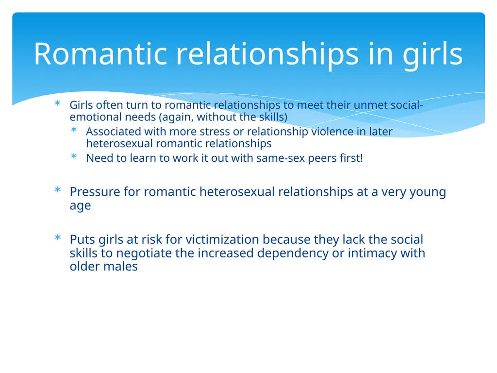 Relational Aggression: Sugar and Spice But Not - slide 7 of 22