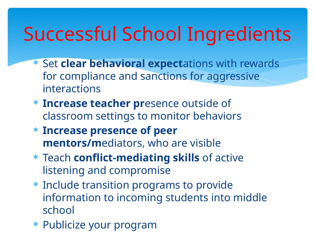 Relational Aggression: Sugar and Spice But Not - slide 20 of 22