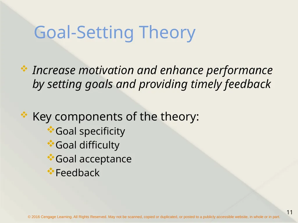 Chapter 16 Motivating Employees The Concept of - slide 11 of 26