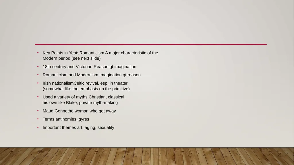 The second coming by W B Yeats Ma III SEM - slide 2 of 8