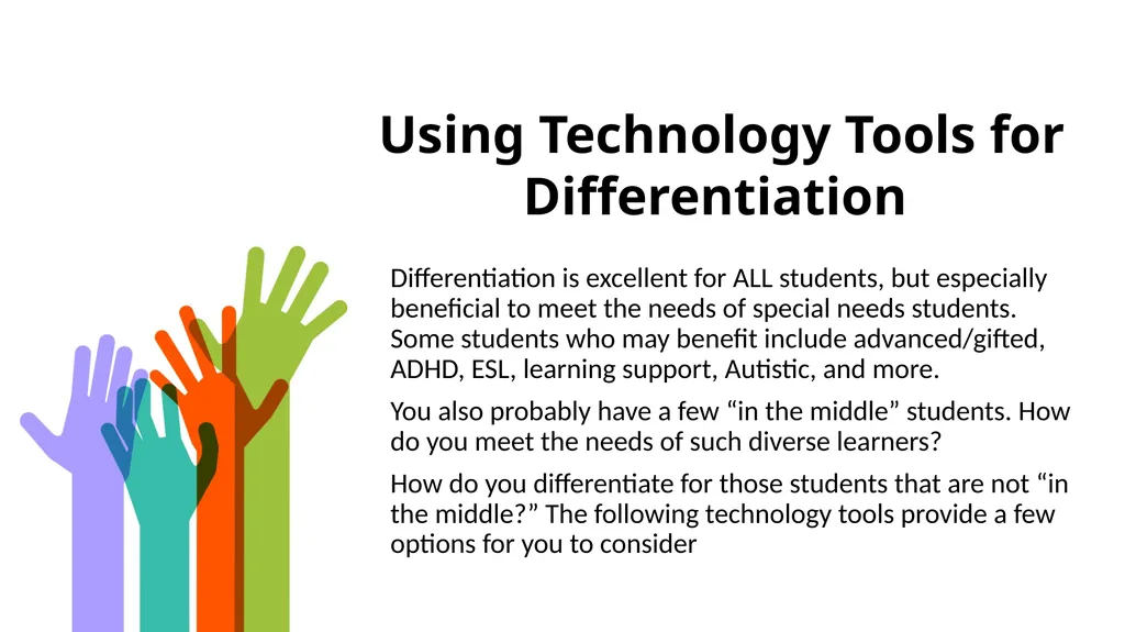 Week Three Activity ITL608 Using Technology Tools - slide 2 of 9