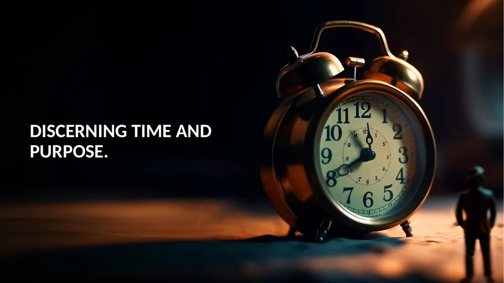 EXERCISING RESTRAINT BEFORE THE TIME. John 2:4 - slide 24 of 27
