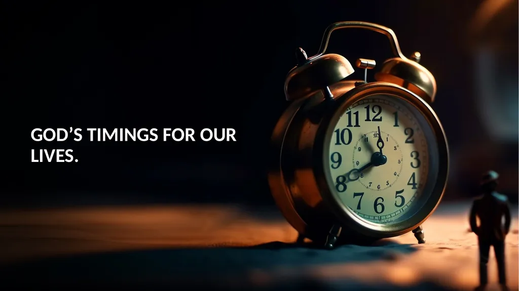 EXERCISING RESTRAINT BEFORE THE TIME. John 2:4 - slide 20 of 27