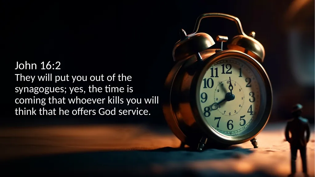 EXERCISING RESTRAINT BEFORE THE TIME. John 2:4 - slide 16 of 27